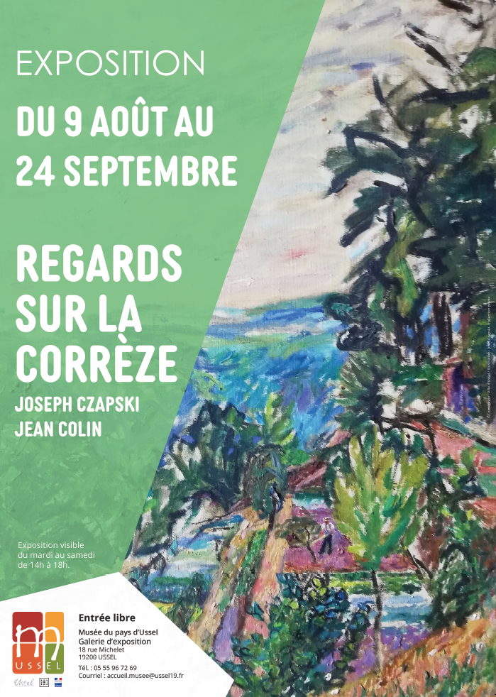 Ussel Exposition Regards sur la Corrèze Josef Czapski Jean Colin